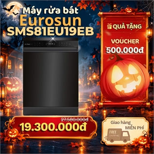 Máy rửa bát 15 bộ Eurosun SMS81EU19EB